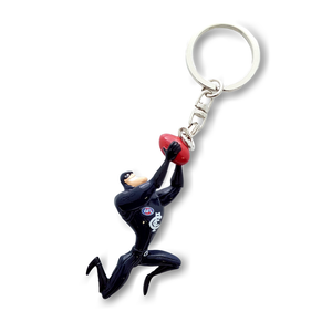 Carlton Blues Mascot Keyring