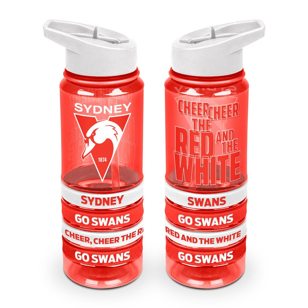 Sydney Swans Tritan Drink Bottle with Bands