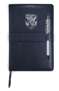 Canterbury Bulldogs Notebook And Pen