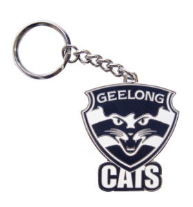 Geelong Cats Logo Keyring