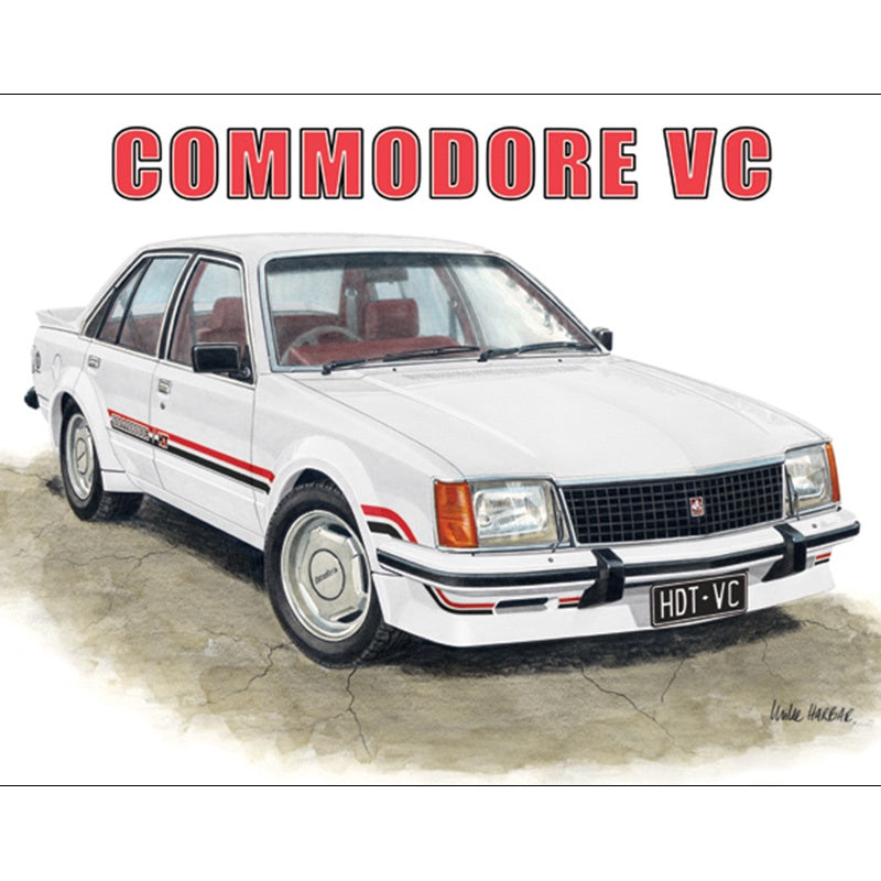 Holden HDT VC Commodore Tin Sign