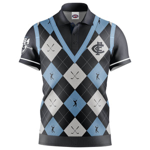 Carlton Blues Fairway Golf Polo Shirt