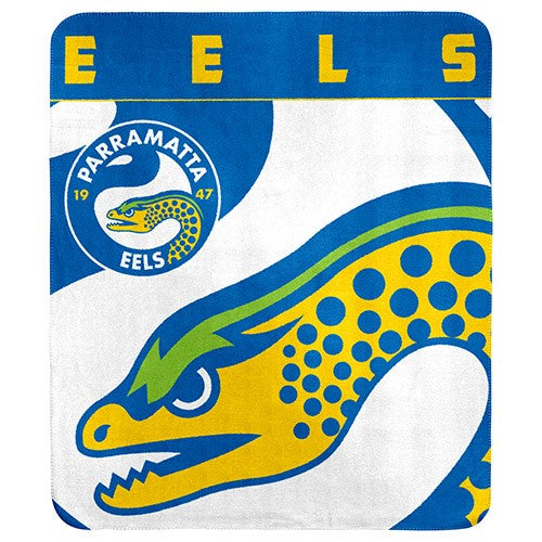 Parramatta Eels Polar Fleece Throw Rug