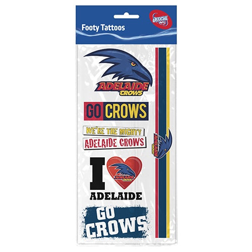 Adelaide Crows Footy Tattoos