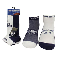 Geelong Cats Ankle Socks