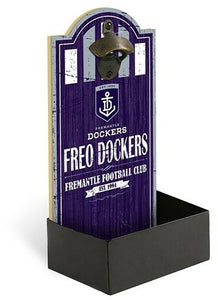 Fremantle Dockers Bottle Opener with Catcher