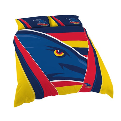 Adelaide Crows King Quilt Cover