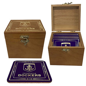 Fremantle Dockers Cork Coaster Box Set