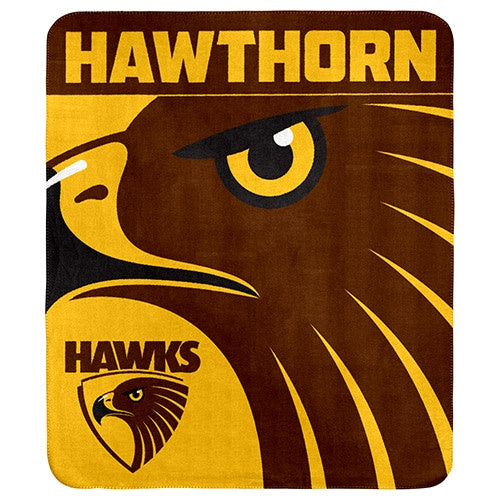Hawthorn Hawks Polar Fleece Blanket