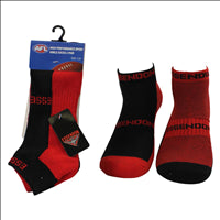 Essendon Bombers Ankle Socks