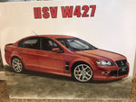 Holden HSV W427 Tin Sign