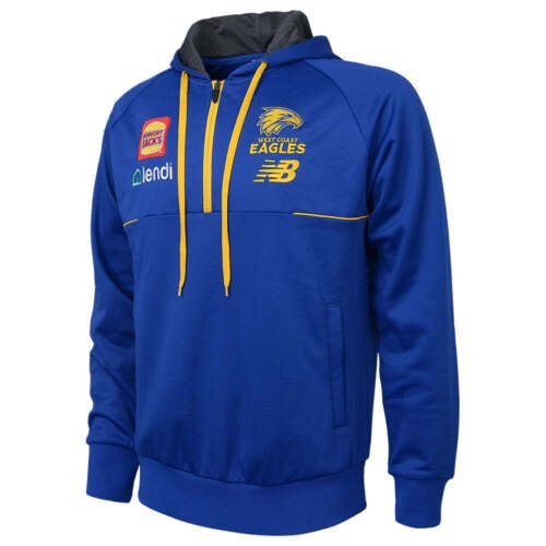 West Coast Eagles  Half Zip Hoodie