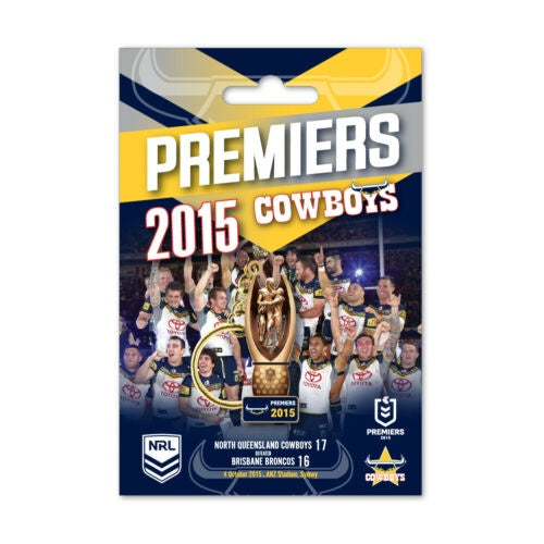 North Queensland Cowboys 2015 Premiers Trophy Keyring