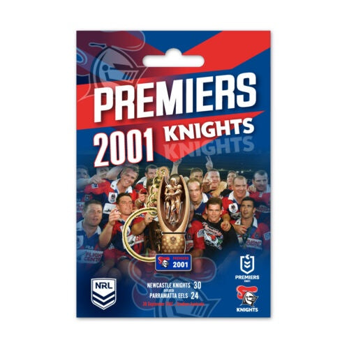 Newcastle Knights 2001 Premiers Trophy Keyring