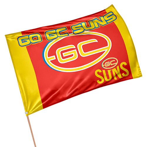 Gold Coast Suns Game Day Flag