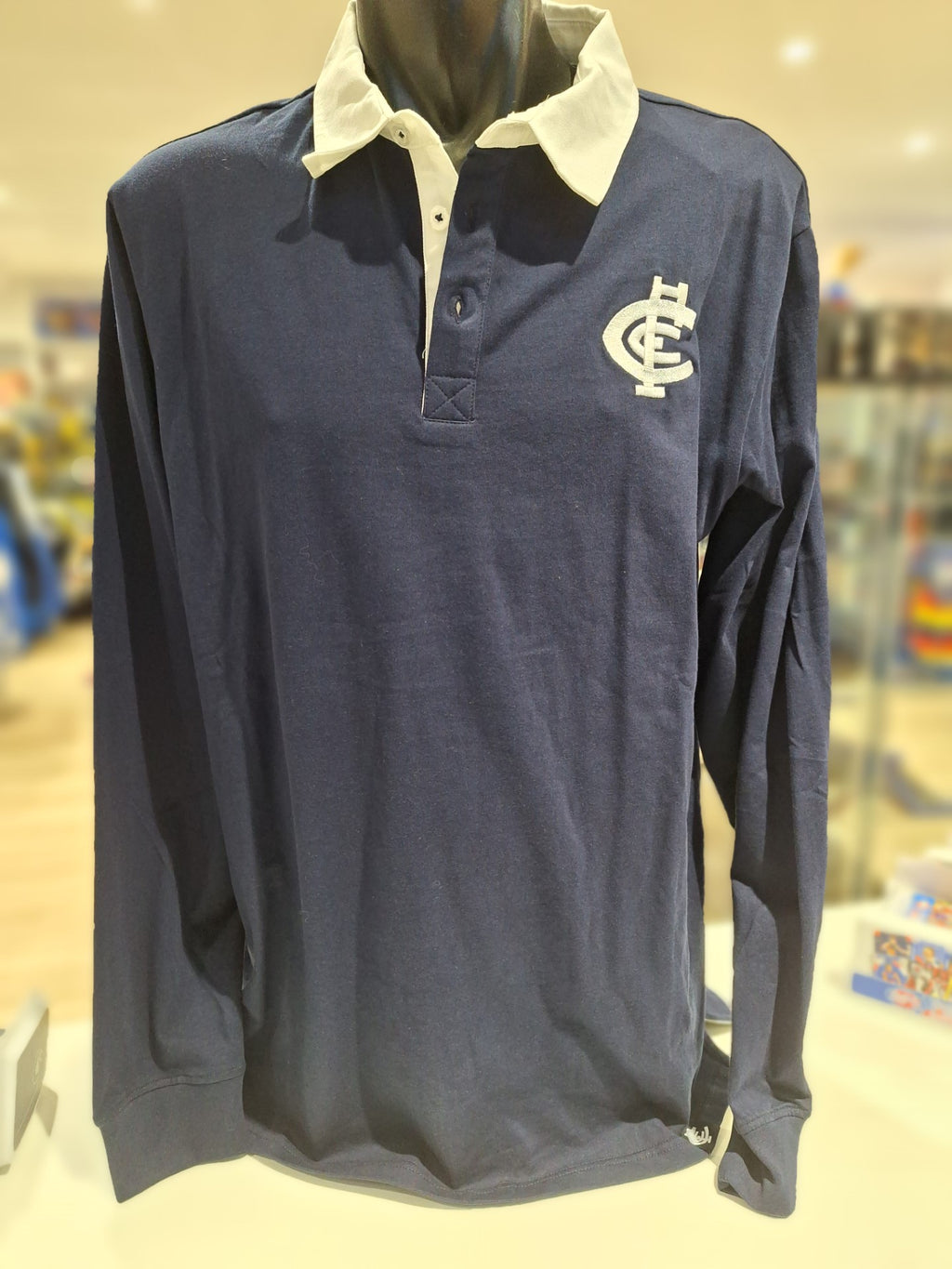 Carlton Blues Rugby Top