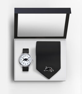 Penrith Panthers Watch And Tie Set